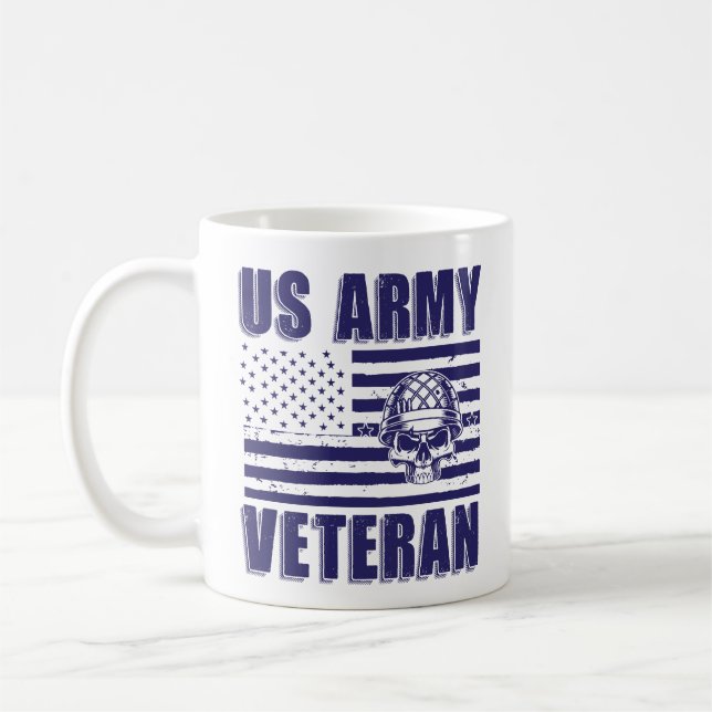Veteranen-Tasse | Patriotischer Kaffee-Cup für das Kaffeetasse (Links)