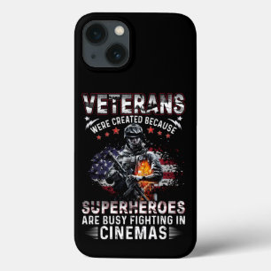 Veteranen, weil Superhelden in Cinemas beschäftigt Case-Mate iPhone Hülle