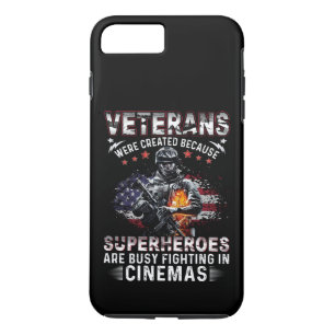 Veteranen, weil Superhelden in Cinemas beschäftigt Case-Mate iPhone Hülle