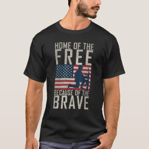 Veteranen Zuhause des Freien wegen der Tapferkeit T-Shirt