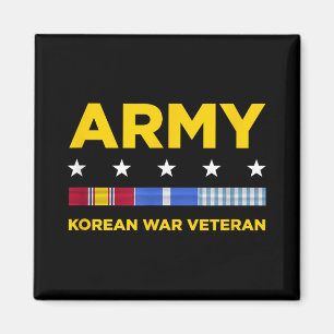 Veteranenarmee im Koreakrieg - Shirt_ Army Magnet