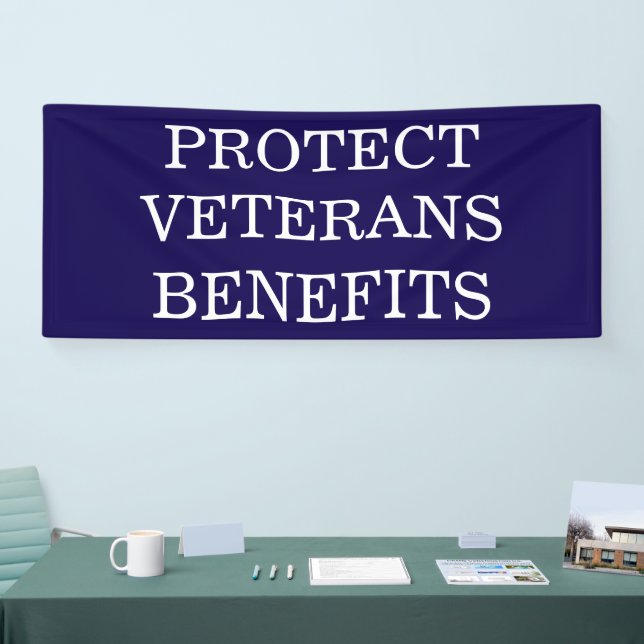 Veteranenleistungen Politisch Schützen  Banner (Messe)