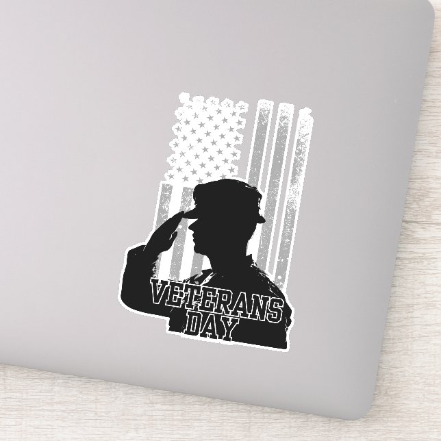Veteranentag Aufkleber (Detail)