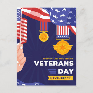 Veteranentag Feiertagspostkarte