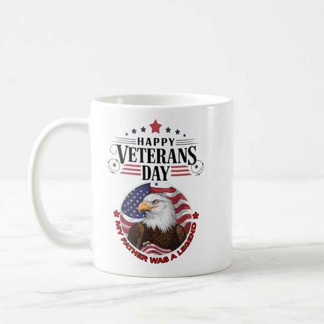Veteranentag Kaffeetasse (Links)