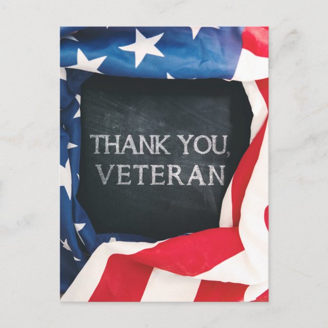 Veteranentag Postkarte (Vorderseite)