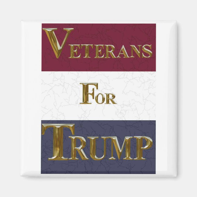 VETERANER FÜR TRUMP MAGNET (Vorne)