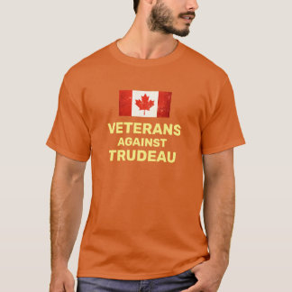 VETERANER GEGEN DEN T - SHIRT TRUDEAU