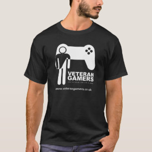 Veterangamers-schwarzer T - Shirt