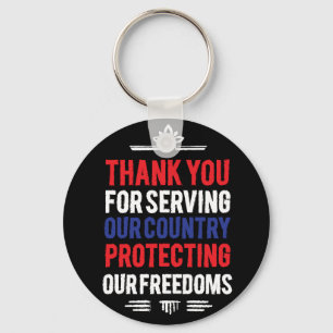 veteranischer Schlüsselanhänger