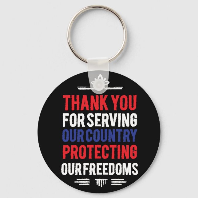 veteranischer Schlüsselanhänger (Vorderseite)