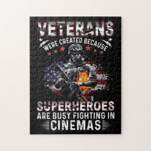 Veterans Because Superheroes Busy in Cinemas    Puzzle