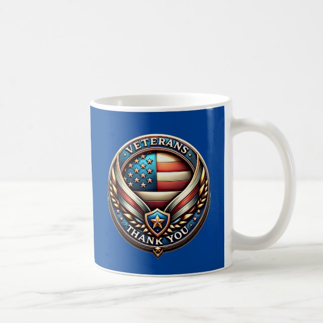 Veteran's Dankeschön Day Kaffeetasse (Rechts)