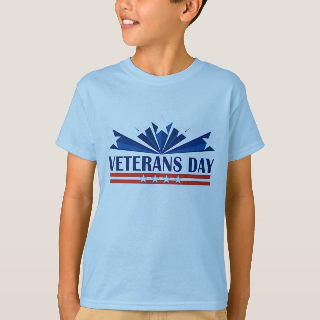 Veterans Day Boy T - Shirt (Vorderseite)