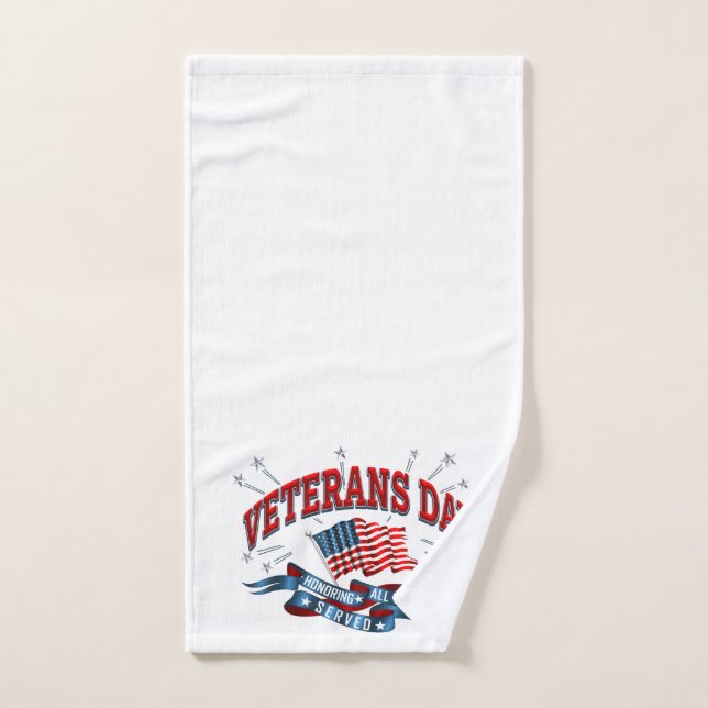 "Veteran's Day" Handtuch (Handtuch)