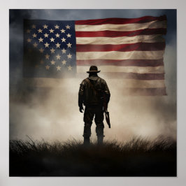 Veterans Day patriotische digitale Printposter Poster