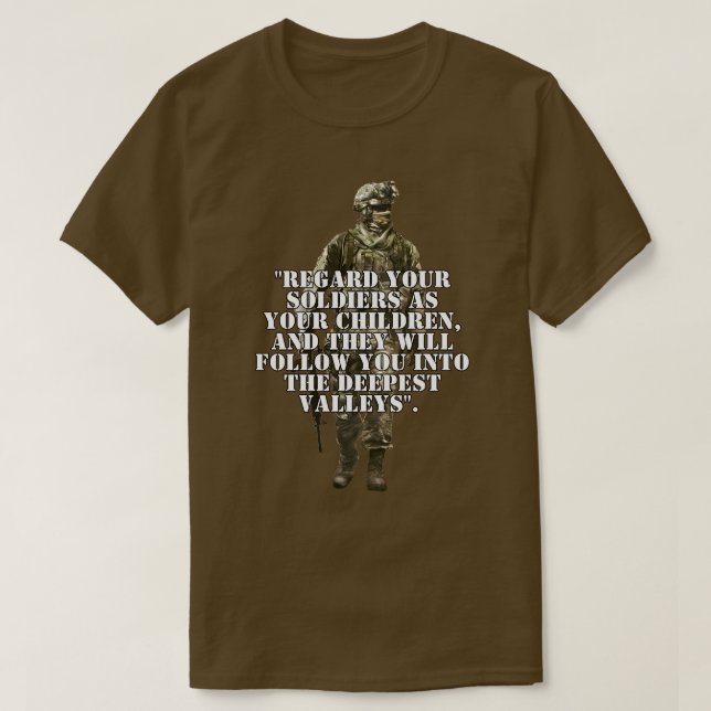 Veterans Day Quote  T-Shirt (Design vorne)