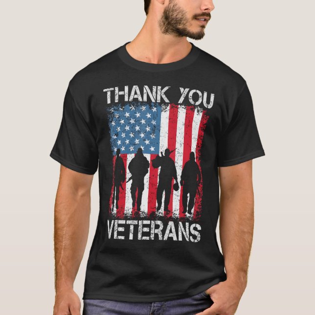 Veterans Day Shirt Geschenke Dankeschön Veterans T (Vorderseite)