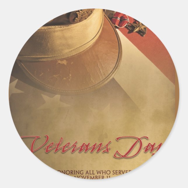 VETERANS DAY STICKER (Vorderseite)