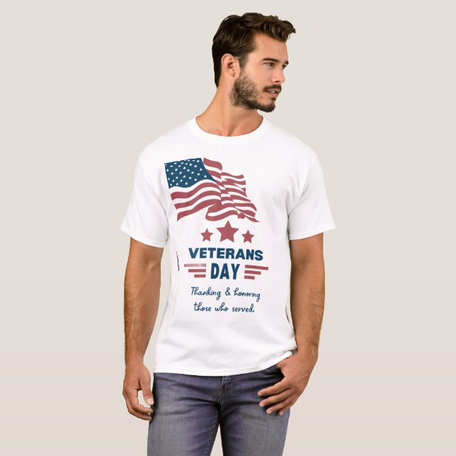 Veterans Day t-shirt usa memorial 2025 (Vorne ganz)