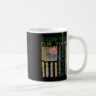 Veterans Day Vielen Dank für Ihren Service-Mitarbe Kaffeetasse