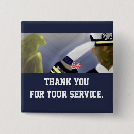 Veterans Thank You for Your Service Button