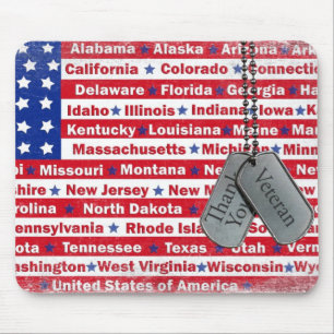 Veterans Tribut Mousepad