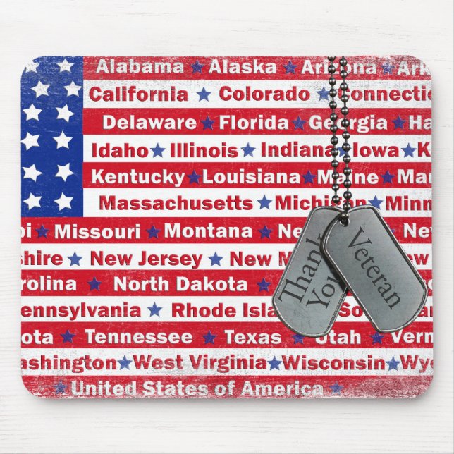 Veterans Tribut Mousepad (Vorne)