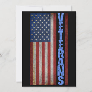 VETERANS USA FLAG 4. JULI EINLADUNG