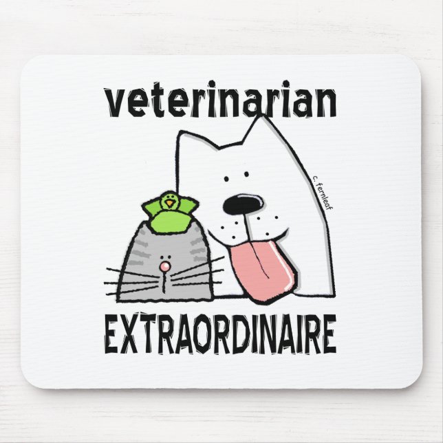 Veterinär-Sonderbeauftragter Mousepad (Vorne)