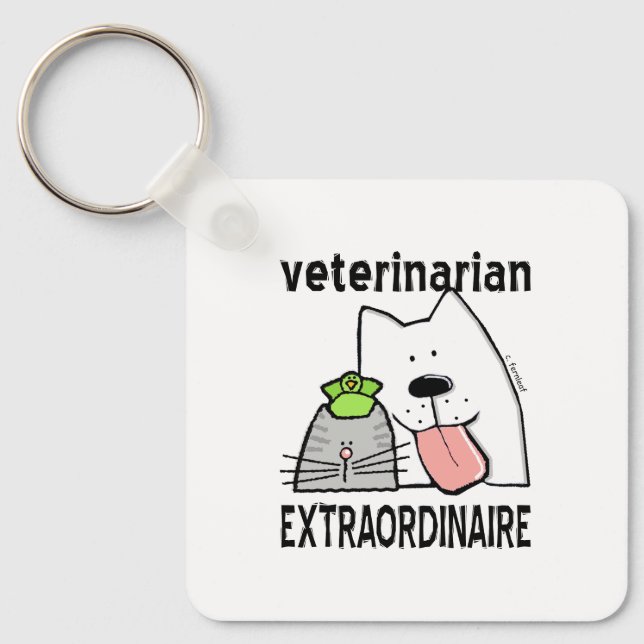 Veterinär-Sonderbeauftragter Schlüsselanhänger (Vorderseite)