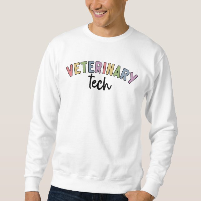 Veterinär-Tech | Tierarzt Sweatshirt (Vorderseite)