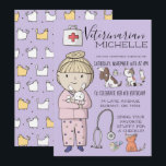 Veterinär-Themed Kids-Party Einladung<br><div class="desc">Hat dein kleiner Tierfreund bald einen Geburtstag? Warum nicht ein Tierarzt-Party für Kinder? Viele Kinder Liebe Tiere! Natürlich nicht alle, aber eine ziemlich große Anzahl von ihnen. Ich erinnere mich, 10 Jahre alt zu sein und gefragt zu werden, was ich gewollt hatte, als ich aufwuchs. Ohne zu blinken antwortete ich:...</div>