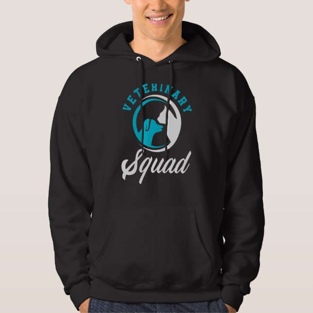 Veterinäramt Funny Vet Tech Veterinary Techn Hoodie (Vorderseite)