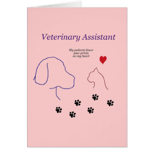 Veterinärc$assistent-tatze Drucke auf meinem