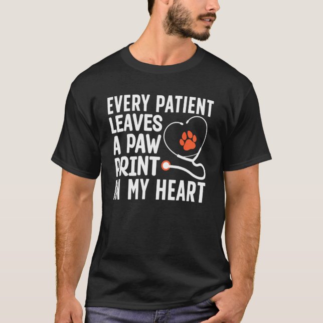 Veterinarian For Men Women Pet Veterinary T-Shirt (Vorderseite)