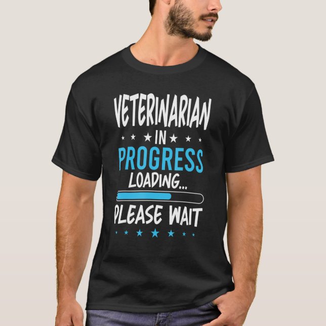 Veterinarian in Progress T-Shirt (Vorderseite)