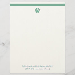 Veterinarian Letterhead Template | Formal Briefbogen