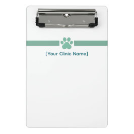 Veterinarian Mini Clipboard | Custom Staff Logo Mini Klemmbrett