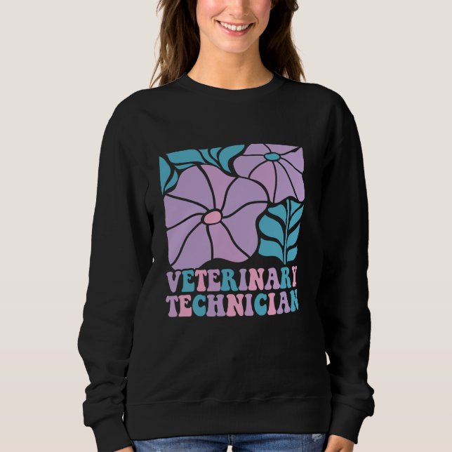 Veterinarian Vet Tech Veterinary Assistant Technic Sweatshirt (Vorderseite)