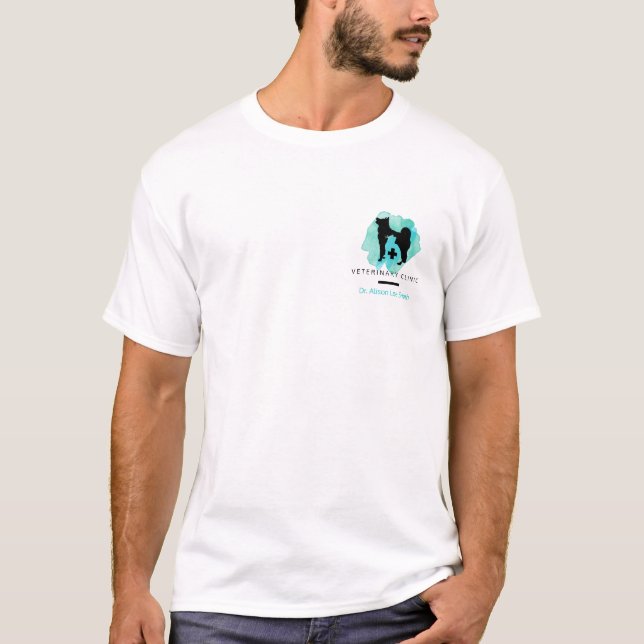 Veterinärklinik T-Shirt (Vorderseite)