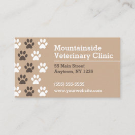 Veterinärklinik Visitenkarte