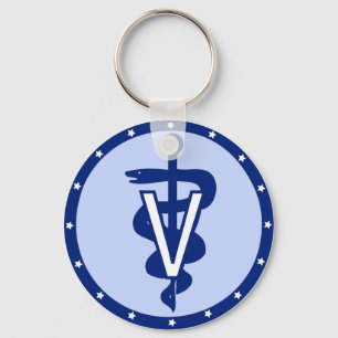 Veterinärlogo 2 schlüsselanhänger