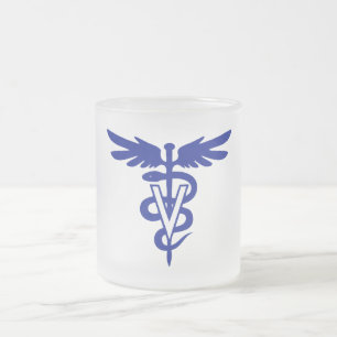 Veterinärlogo 4 mattglastasse