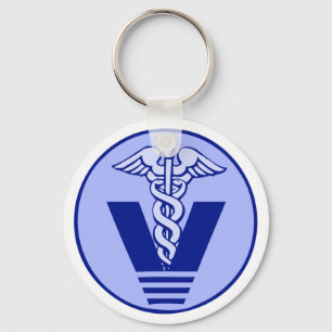 Veterinärlogo 5a schlüsselanhänger