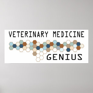 Veterinärmedizin-Genie Poster