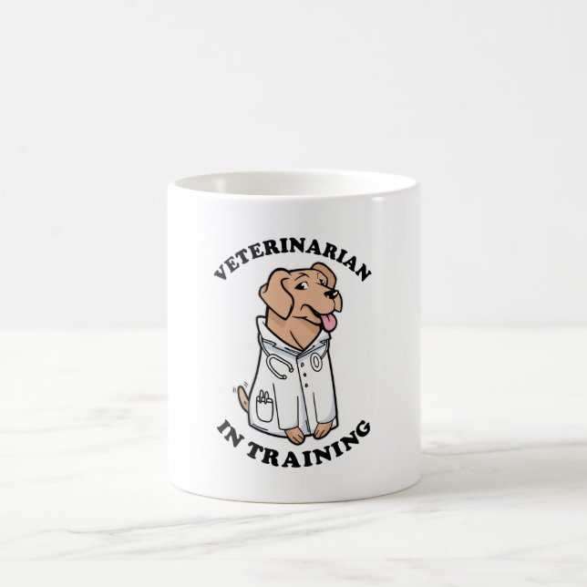 Veterinärmediziner in Ausbildung Kaffeetasse (Mittel)
