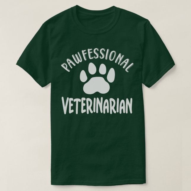 Veterinärmediziner T-Shirt (Design vorne)