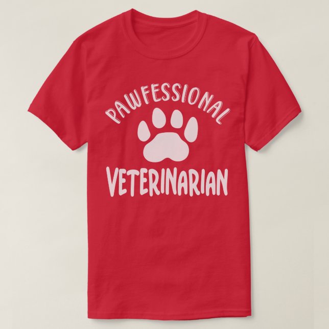 Veterinärmediziner T-Shirt (Design vorne)