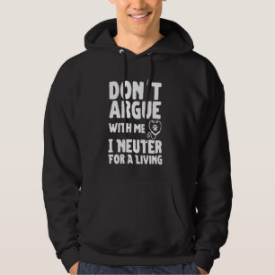 Veterinärmedizinerin für Männer Tierärztliche Assi Hoodie